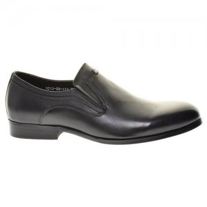 Туфли мужские демисезонные, размер 43, цвет черный, артикул 1013-06-111 Loiter. Цвет: черный