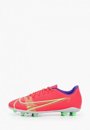 Бутсы Nike JR VAPOR 14 CLUB FG/MG. Цвет: красный