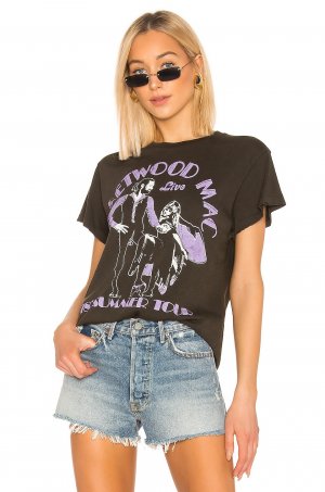 Футболка Fleetwood Mac '78 Summer Tour, цвет Dirty Black Madeworn