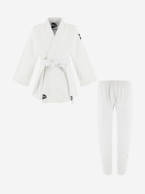 Кимоно детское для дзюдо Club, Белый, размер 0/130 Green Hill. Цвет: белый