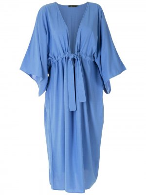 Платье миди с завязками Lenny Niemeyer. Цвет: синий