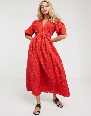 Платье MiH Avery-Красный Jeans