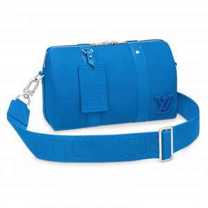 Сумка City Keepall, ярко-синий Louis Vuitton