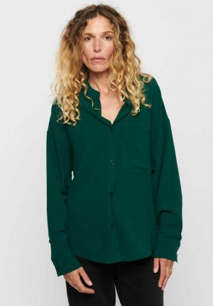 Рубашка с длинными рукавами, зеленый mbyM