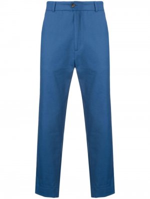Классические брюки чинос Société Anonyme. Цвет: синий