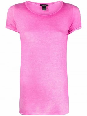 Round neck T-shirt Avant Toi. Цвет: розовый