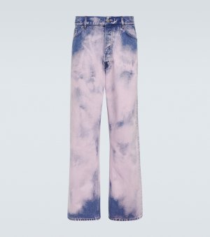 Прямые джинсы , розовый Dries Van Noten