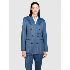 Пиджак , размер 42, синий UNITED COLORS OF BENETTON. Цвет: синий