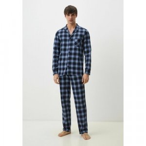 Пижама , размер 50, синий CLEO. Цвет: синий