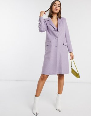 Лавандовое пальто -Фиолетовый Helene Berman