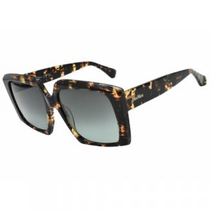 Солнцезащитные очки MM0024, мультиколор, серый Max Mara. Цвет: оранжевый/микс/черный/серый/черный-оранжевый