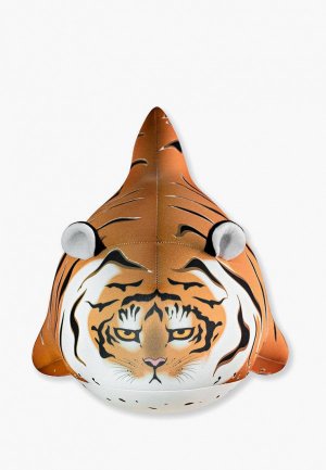 Игрушка мягкая Штучки, к которым тянутся ручки антистресс Тигр Акула, 65 см. Цвет: коричневый