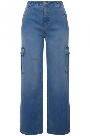 Широкие джинсы-карго , синий Studio Untold