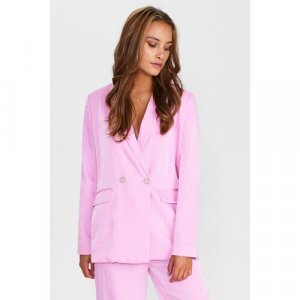 Пиджак , размер 36, розовый NUMPH. Цвет: розовый
