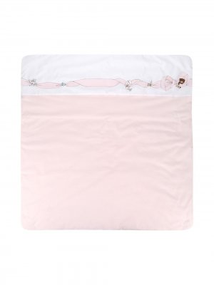Bow print sleeping bag Fendi Kids. Цвет: розовый