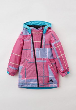 Куртка утепленная Oldos Тина. Цвет: розовый