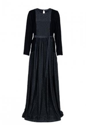 Платье KETI CHKHIKVADZE. Цвет: черный