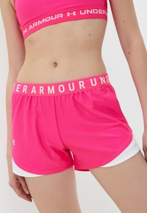 Шорты спортивные Under Armour Play Up Shorts 3.0. Цвет: розовый
