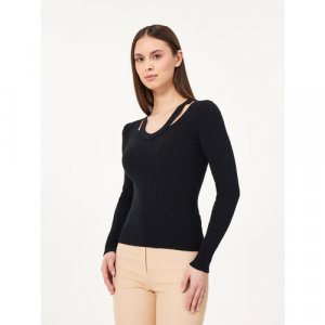 Пуловер , размер M/L, черный Rinascimento. Цвет: черный