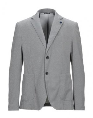 Пиджак EXTE. Цвет: серый