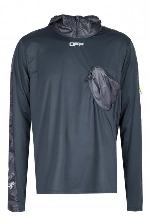 Толстовка OFF-WHITE. Цвет: черный