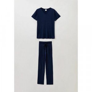 Пижама , размер 17/18, синий Luisa Moretti. Цвет: синий