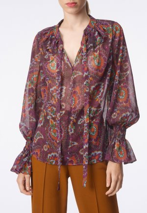 Блуза LUISA SPAGNOLI. Цвет: фиолетовый