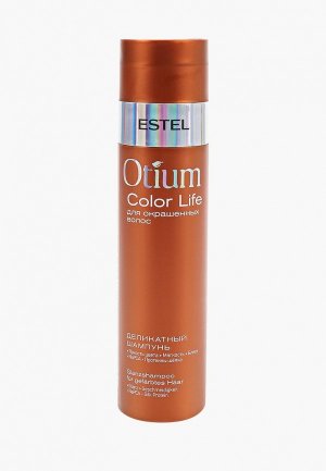 Шампунь Estel OTIUM COLOR LIFE для окрашенных волос PROFESSIONAL деликатный 250 мл. Цвет: коричневый