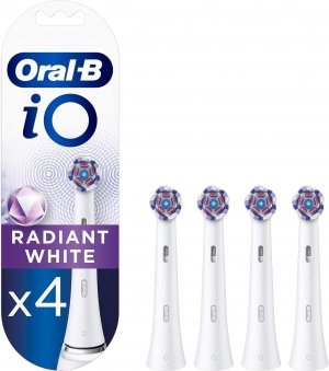 Сменная насадка для зубной щетки iO Radiant White, белая, 4 шт. Oral-B