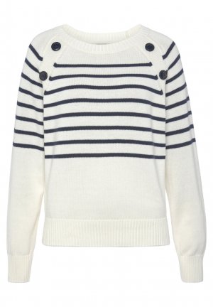 Вязаный свитер STREIFEN , цвет weiß marine Vivance