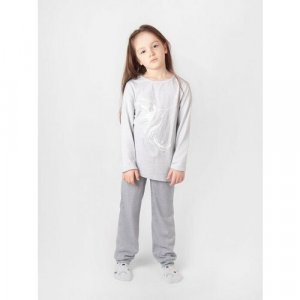 Пижама , размер 98, серый RICH LINE. Цвет: серый