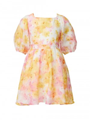 Мини-платье Zanthi с цветочным принтом для девочки Bardot Junior