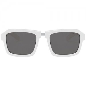 Солнцезащитные очки PR 09XS 4AO5S0 Prada. Цвет: белый
