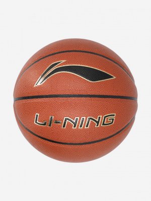 Мяч баскетбольный , Коричневый Li-Ning. Цвет: коричневый
