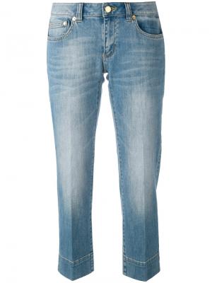 Укороченные джинсы Michael Kors. Цвет: синий