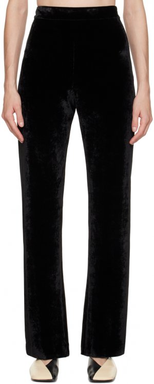 Черные широкие брюки Jil Sander