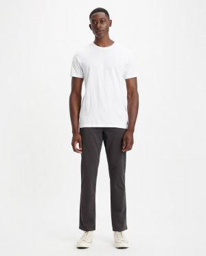Мужские брюки чинос Supreme Flex Slim Dockers, серый DOCKERS. Цвет: серый