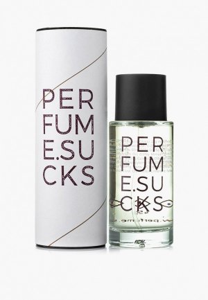Парфюмерная вода Perfume.Sucks - холодный амбровый андрогинный аромат, PURPLE 222C, 52 мл. Цвет: прозрачный