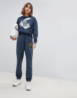Спортивные брюки с логотипом -Серый Vivienne Westwood Anglomania