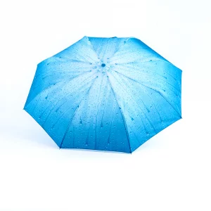 Зонт складной женский автоматический RD0523825 лазурный Raindrops