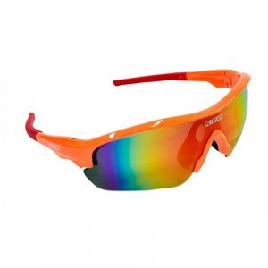 Солнцезащитные очки , оранжевый, красный KV+. Цвет: красный/оранжевый