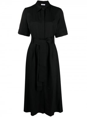 Платье-рубашка с короткими рукавами P.A.R.O.S.H.. Цвет: черный