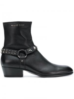 Ботинки Tom Philipp Plein. Цвет: черный