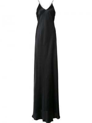 Вечернее платье Allen Alix. Цвет: чёрный