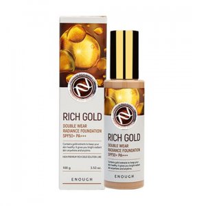 Тональный крем Enough Premium Rich Gold Double Wear Radiance Foundation 100 мл (9 Цвет)