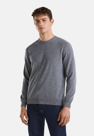 Вязаный свитер CREW NECK United Colors of Benetton, цвет grey Benetton