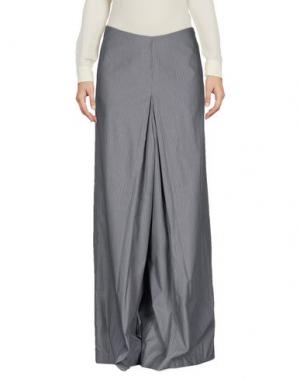 Длинная юбка LA SARTORIA. Цвет: серый