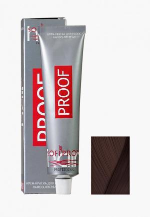 Краска для волос Sofiprofi PROOF 60мл 5.32 светлый шатен какао. Цвет: прозрачный