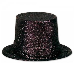 Карнавальная шляпа Amscan пластиковая Блестящая, цвет в ассортименте, 1 шт