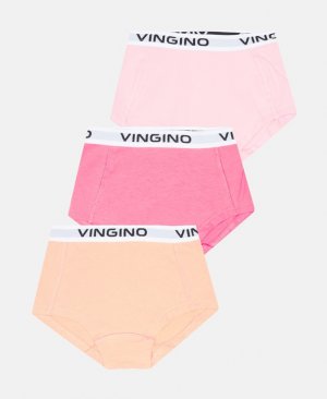 Трусы, упаковка 3 шт., розовый Vingino